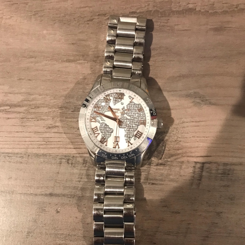 Silver Michael Kors watch